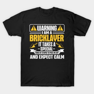 Brickie Bricklaying Construction Bricklayer T-Shirt